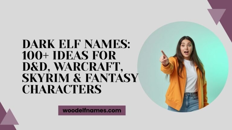 Dark-Elf-Names