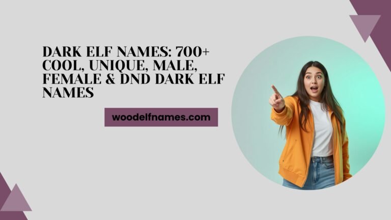 Dark-Elf-Names
