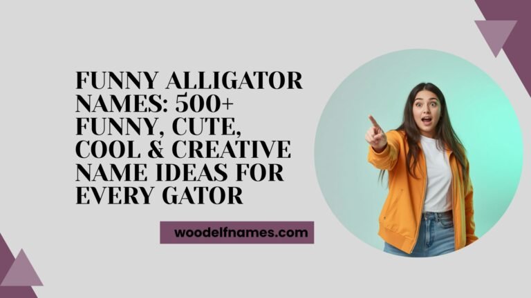 Funny Alligator Names